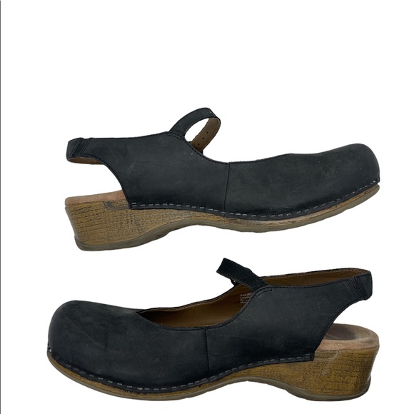 Dansko | Black | Professional Shoes | Mary Janes | Strappy | Open Heel | EU 41 - Picture 7 of 12